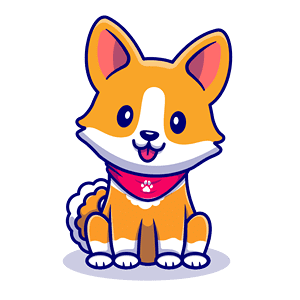 Friendly corgi representing Stellar Paws Explorer dog walking package for Sydney pet owners